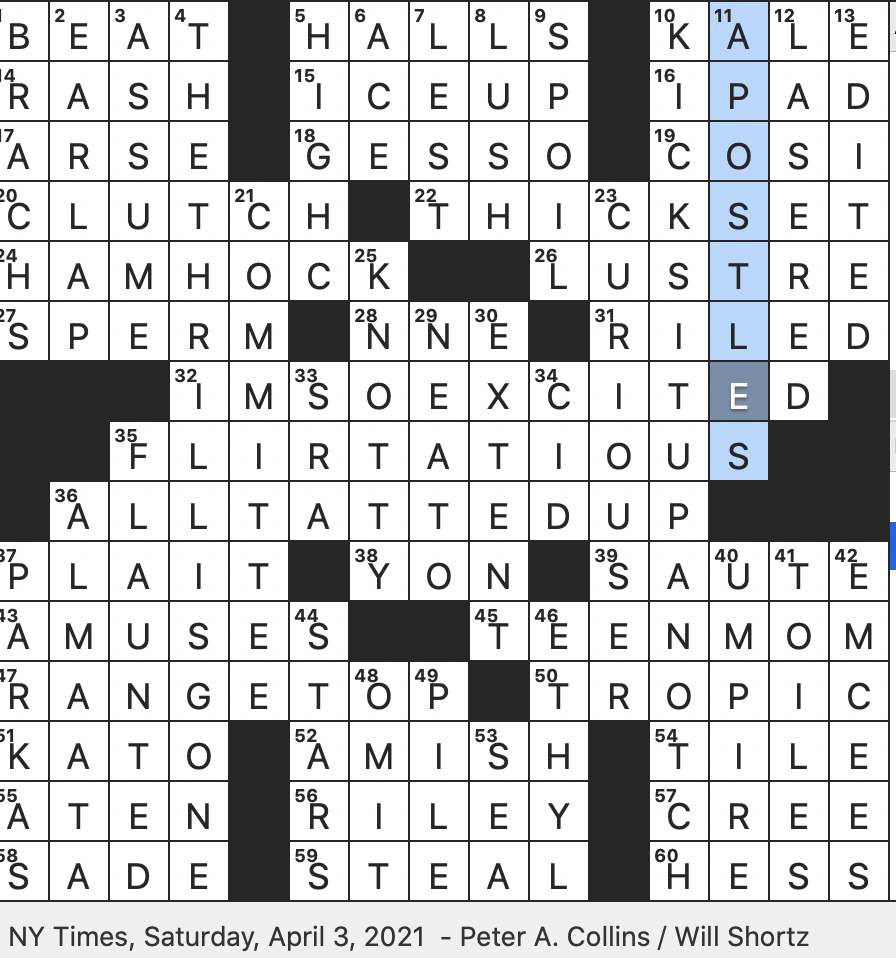 Rex Parker Does The NYT Crossword Puzzle Former Name Of Kazakhstan s Largest City SAT 4 3 21 Soup Bone Selection Pro In Tech Since 2015 Maker Of Candy Corn And