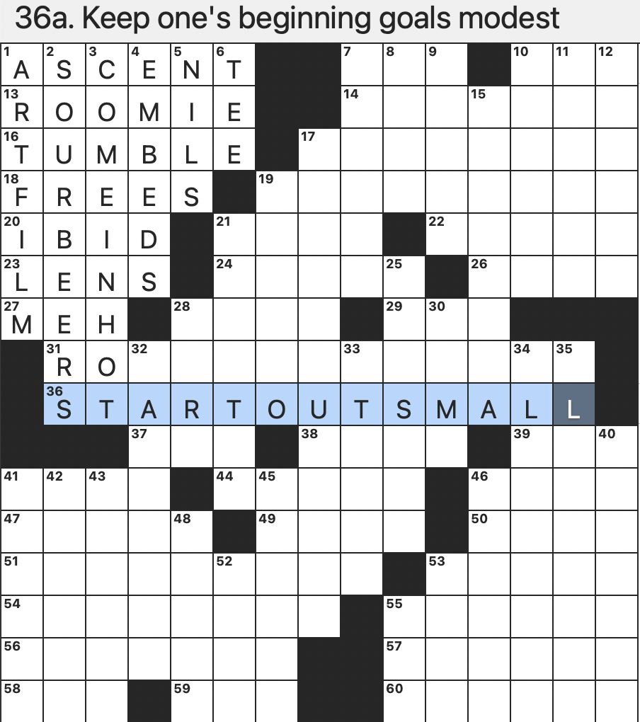 Rex Parker Does The NYT Crossword Puzzle Greek Word For knowledge SAT 2 3 24 Sir Georg Who Conducted 999 Chicago Symphony Concerts Cannabis With A High Level Of THC Rex Parker Does The NYT Crossword Puzzle Greek Word For knowledge SAT 2 3 24 Sir Georg Who Conducted 999 Chicago Symphony Concerts Cannabis With A High Level Of THC
