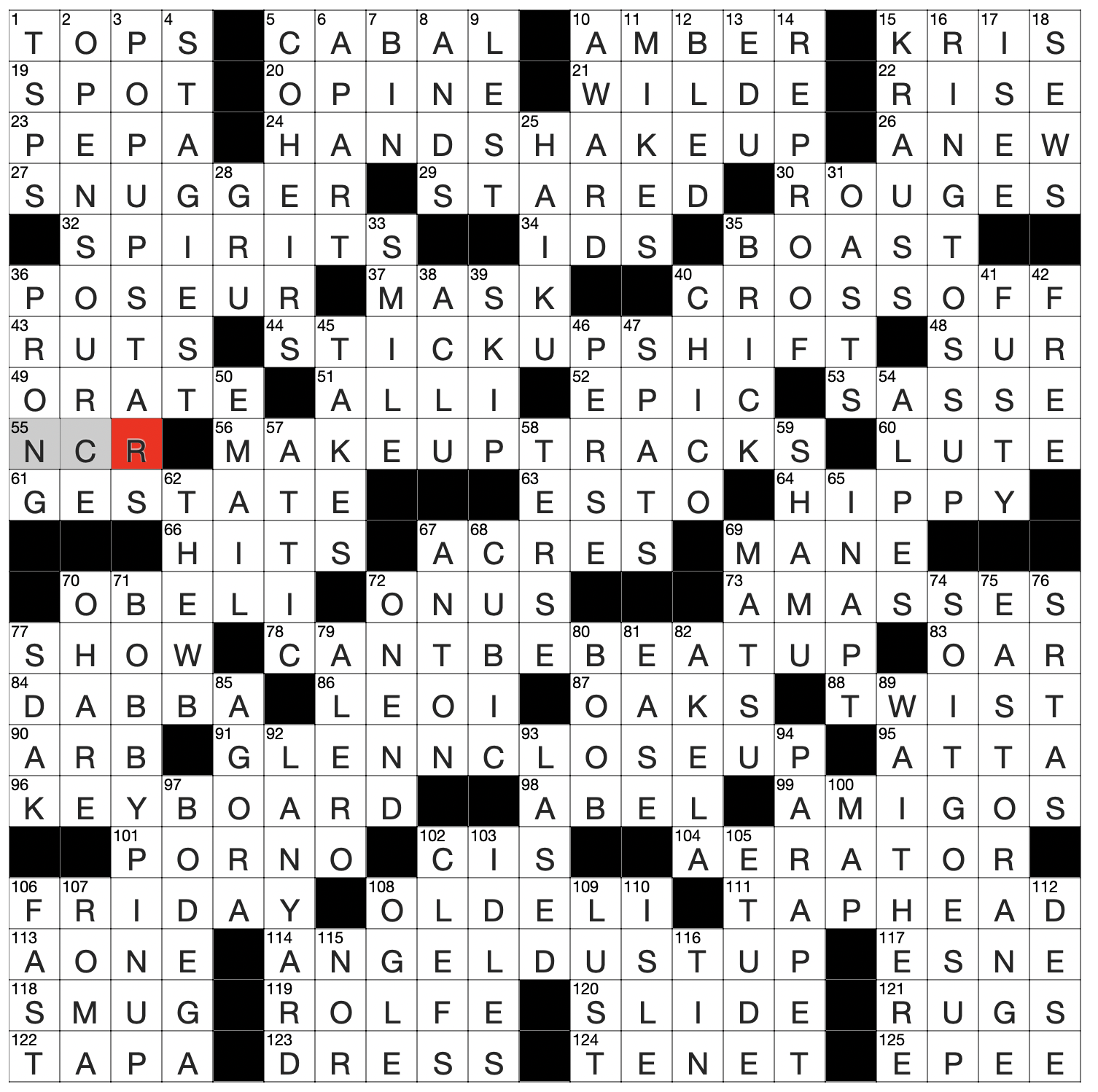Saturday November 29 2025 Diary Of A Crossword Fiend