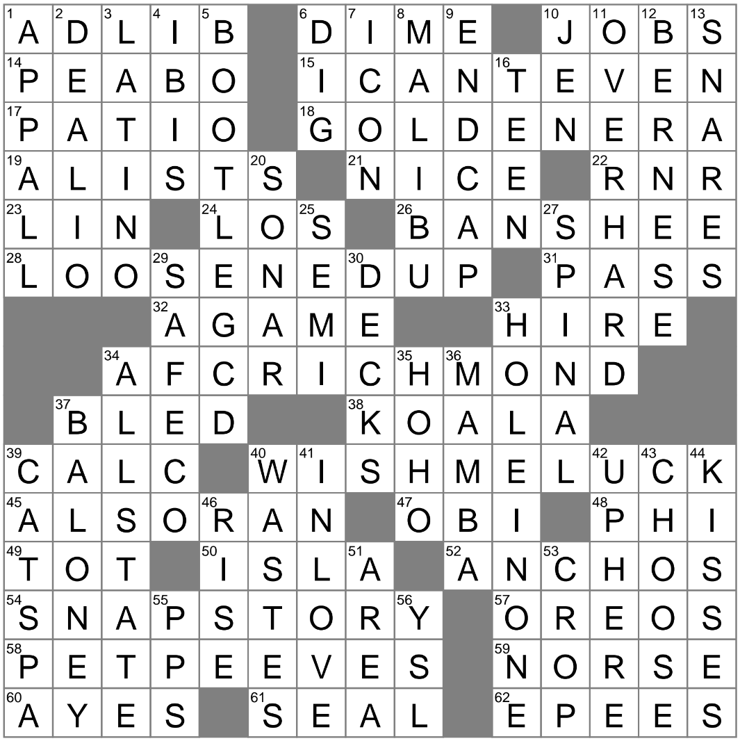 Sight Before Walking Down The Aisle Crossword Clue Archives LAXCrossword