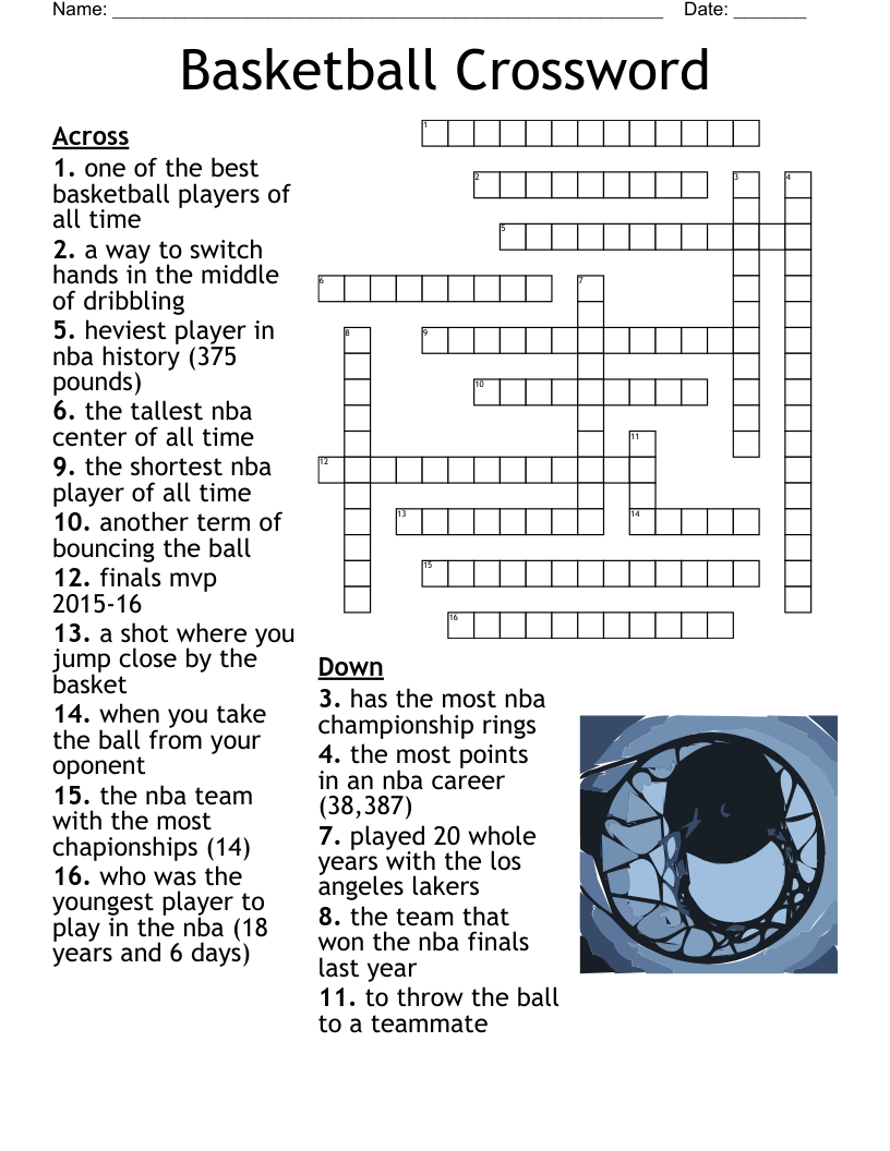 Snooker Crossword WordMint