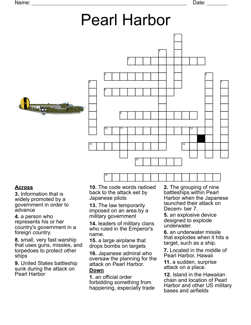 battleship cry crossword