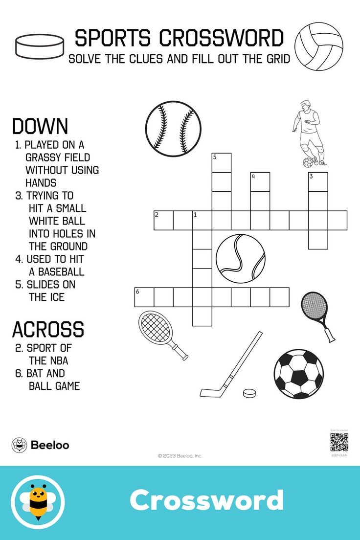 sports crossword puzzles
