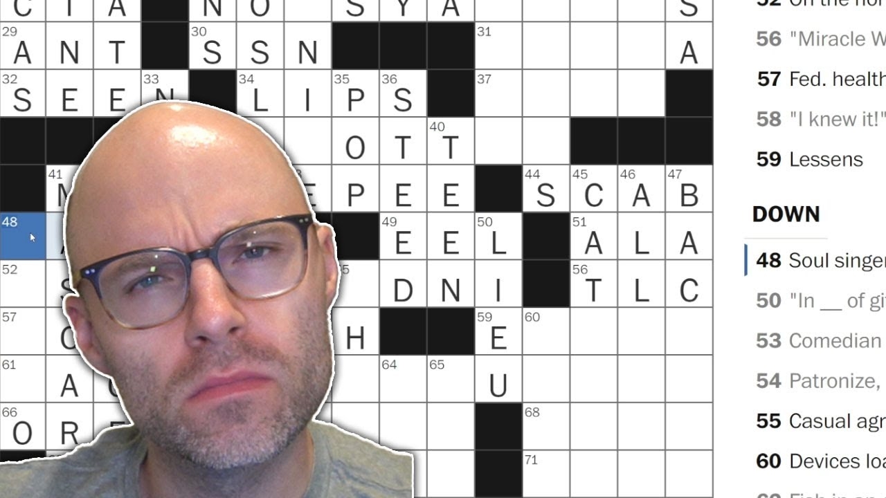 mysterious crossword clue