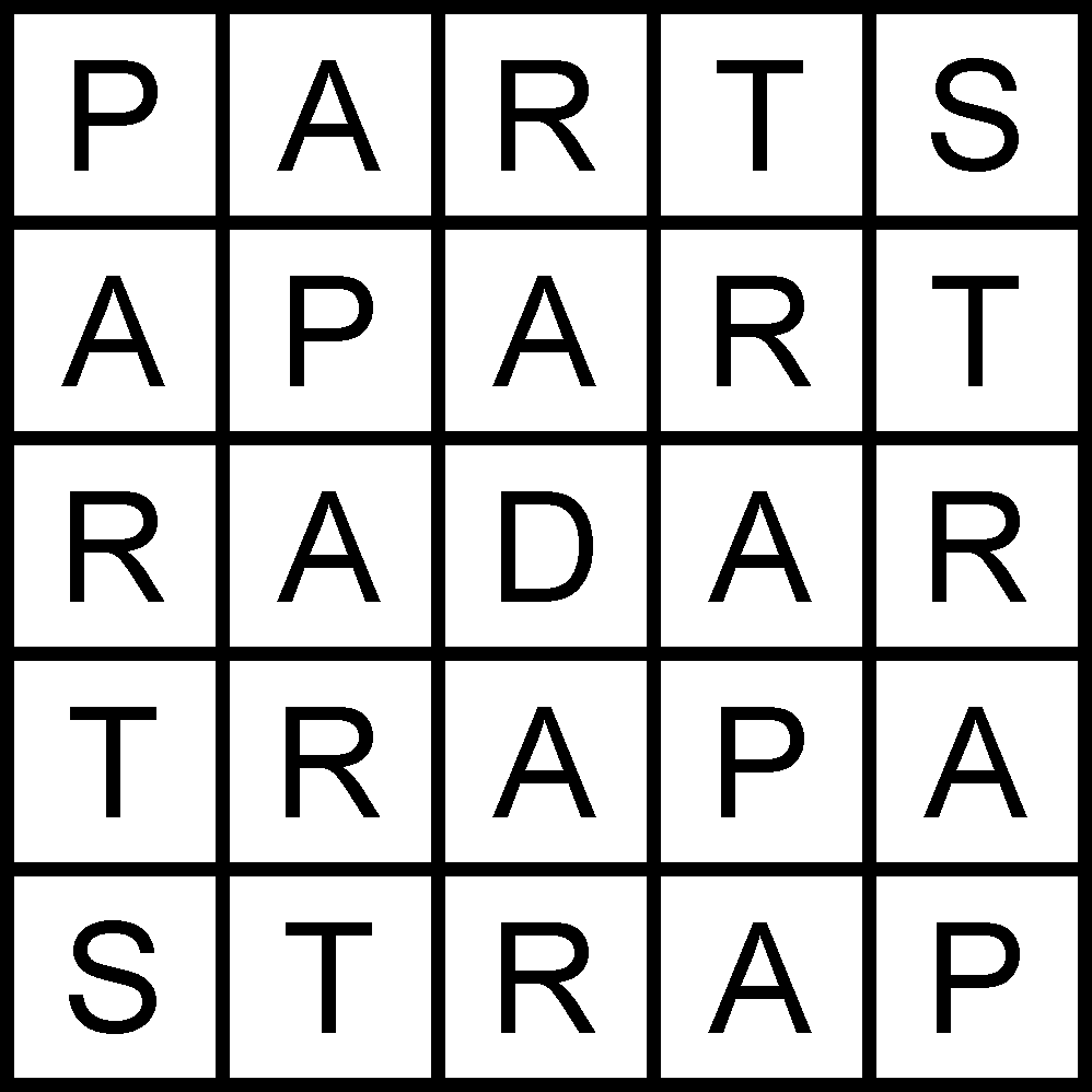 The Sator Square and Sequels T Campbell s Grid