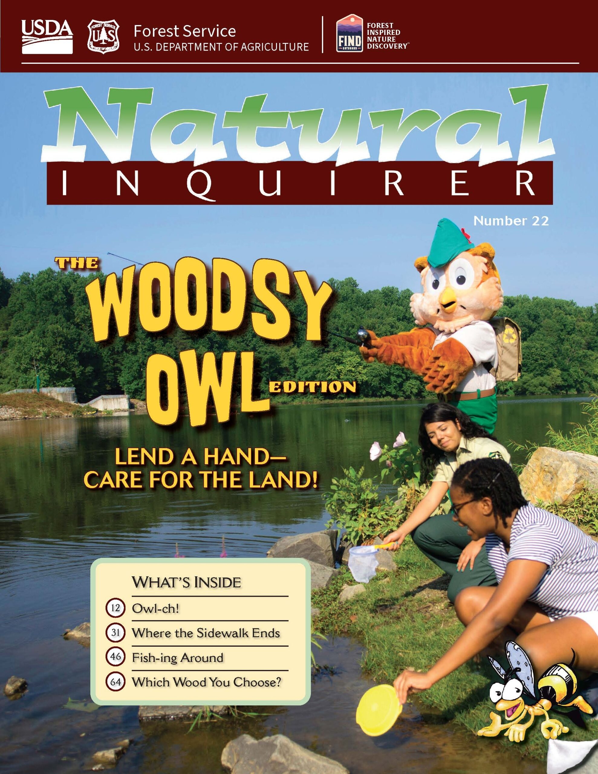 The Woodsy Owl Edition Vol 1 No 22 Natural Inquirer