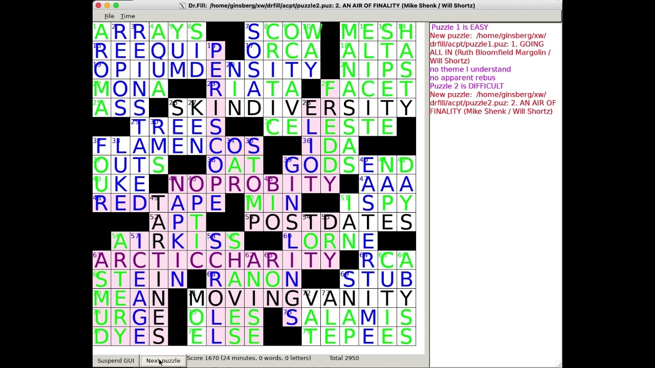 understand crossword clue