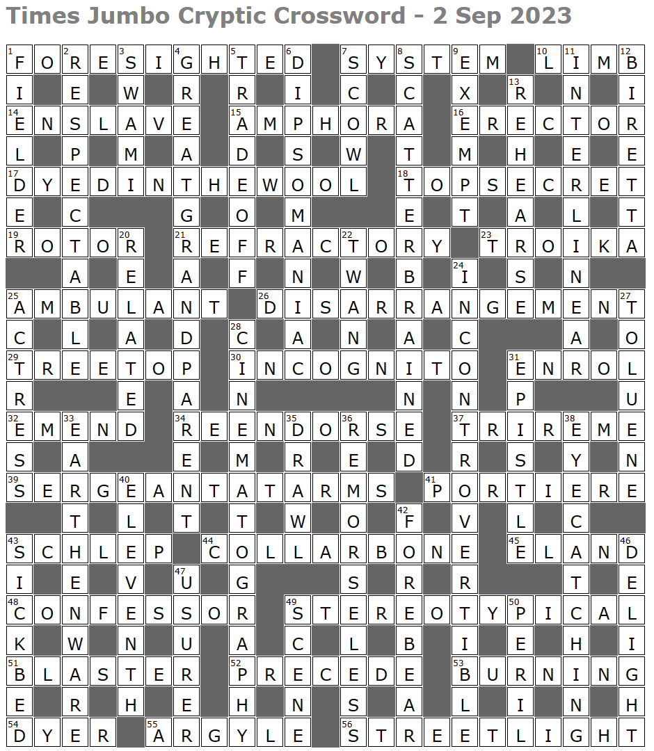 Times Jumbo Crossword Page 8 Lucian Poll s Web Ramblings