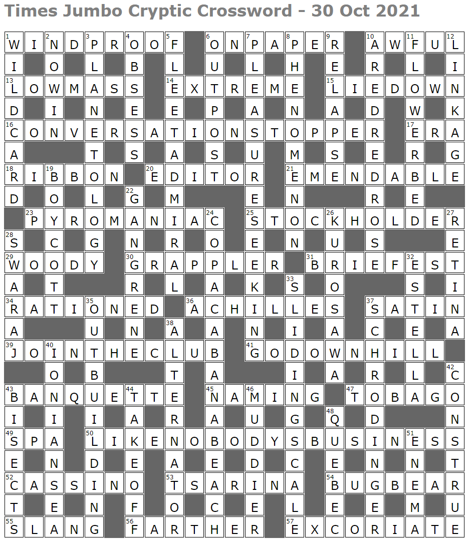 Times Jumbo Cryptic Crossword 1524 Lucian Poll s Web Ramblings