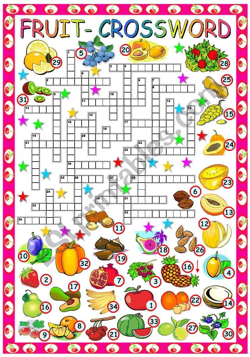 Tropical Fruit Crossword Clue 5 Letters Letters