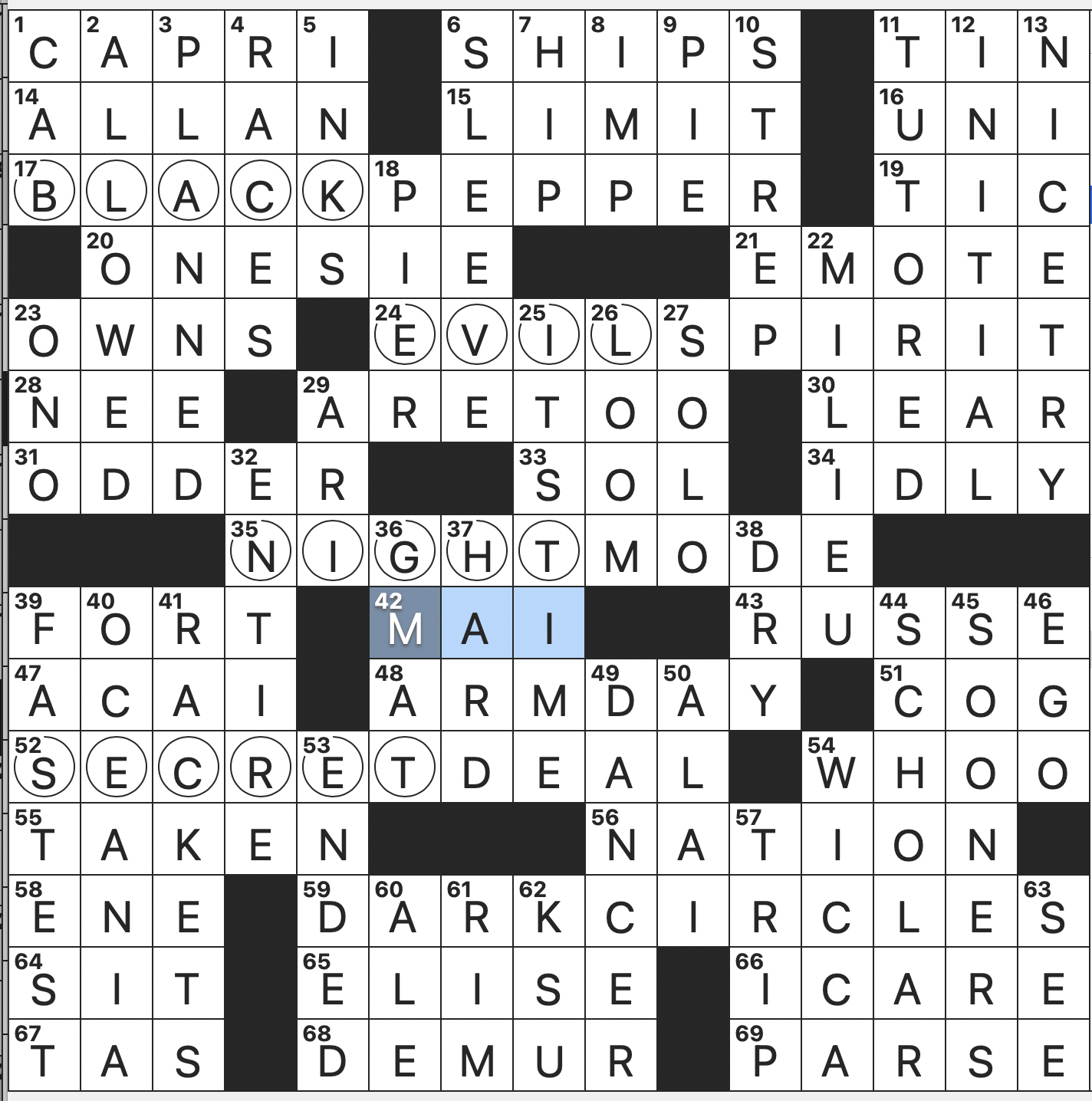 Tuesday June 3 2025 Diary Of A Crossword Fiend