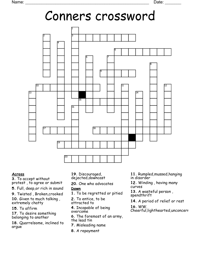 crossword clue regretted