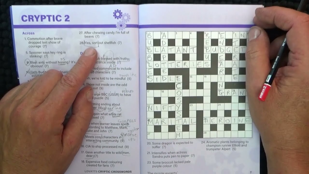 Whispering While Solving A Cryptic Crossword Puzzle ASMR Australian Accent YouTube
