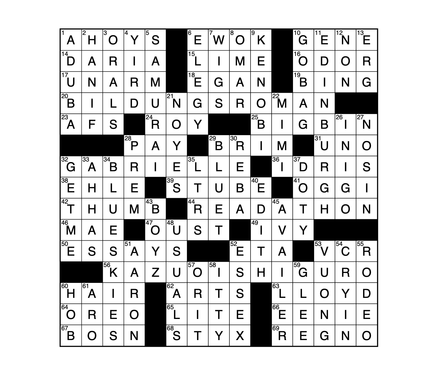 crossword clue enticed