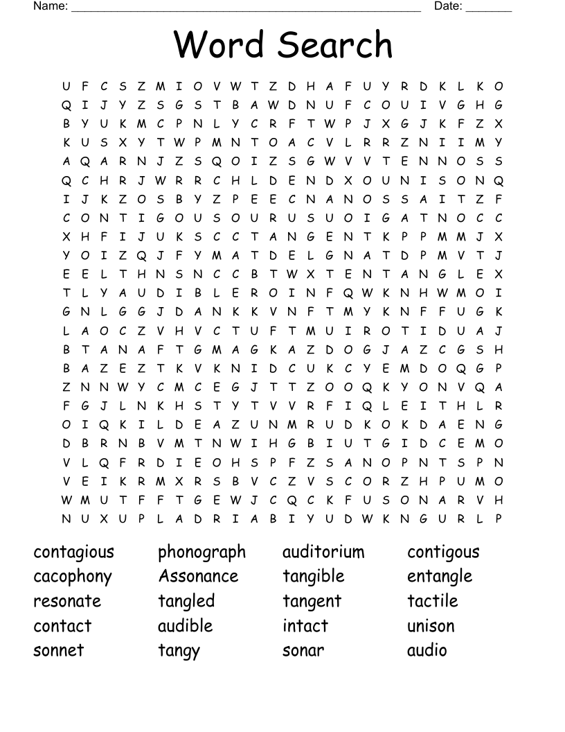 Word Search WordMint