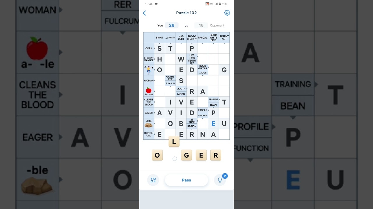Crossword Master Puzzle 102 Walkthrough Solution YouTube