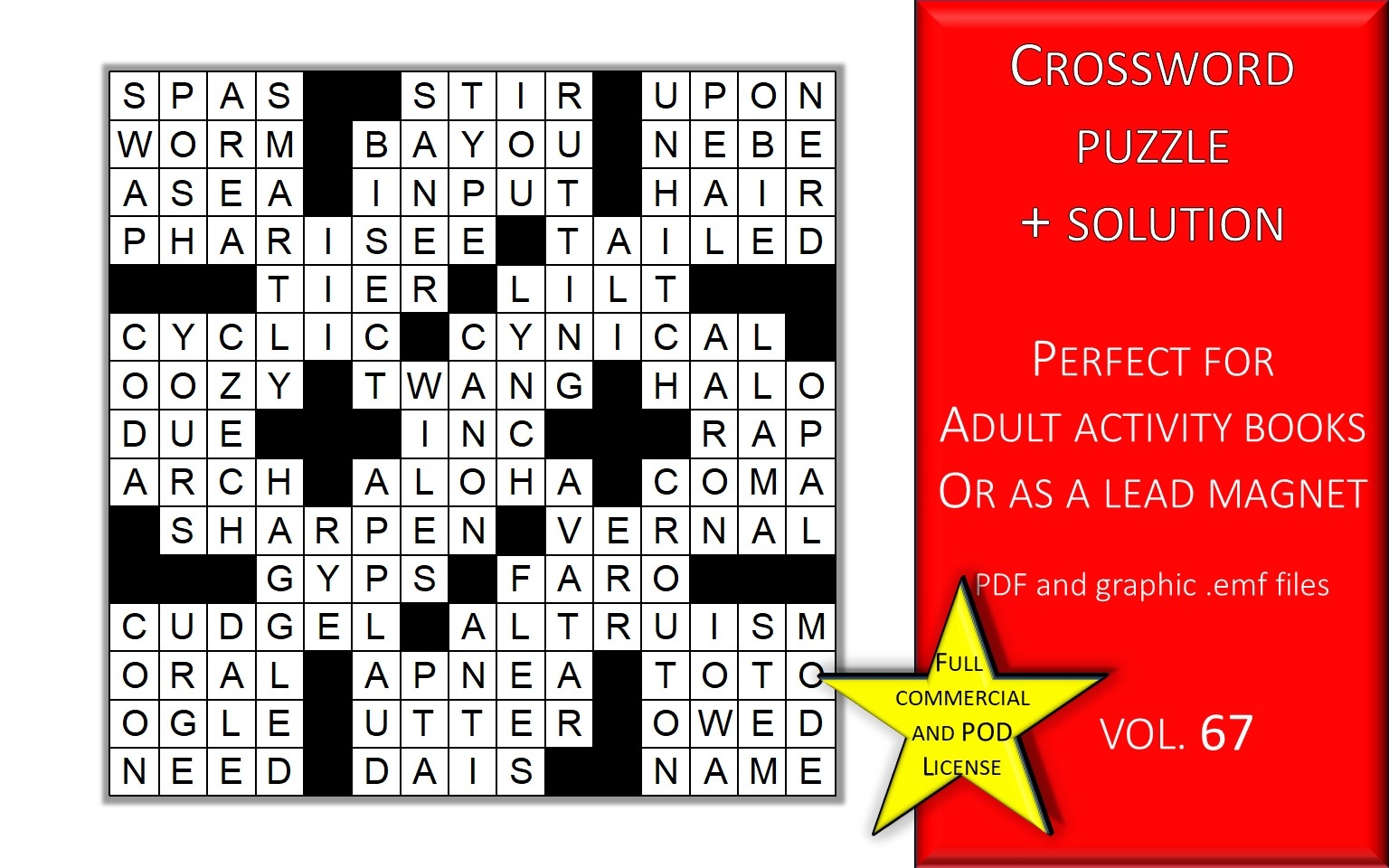 cudgel crossword clue