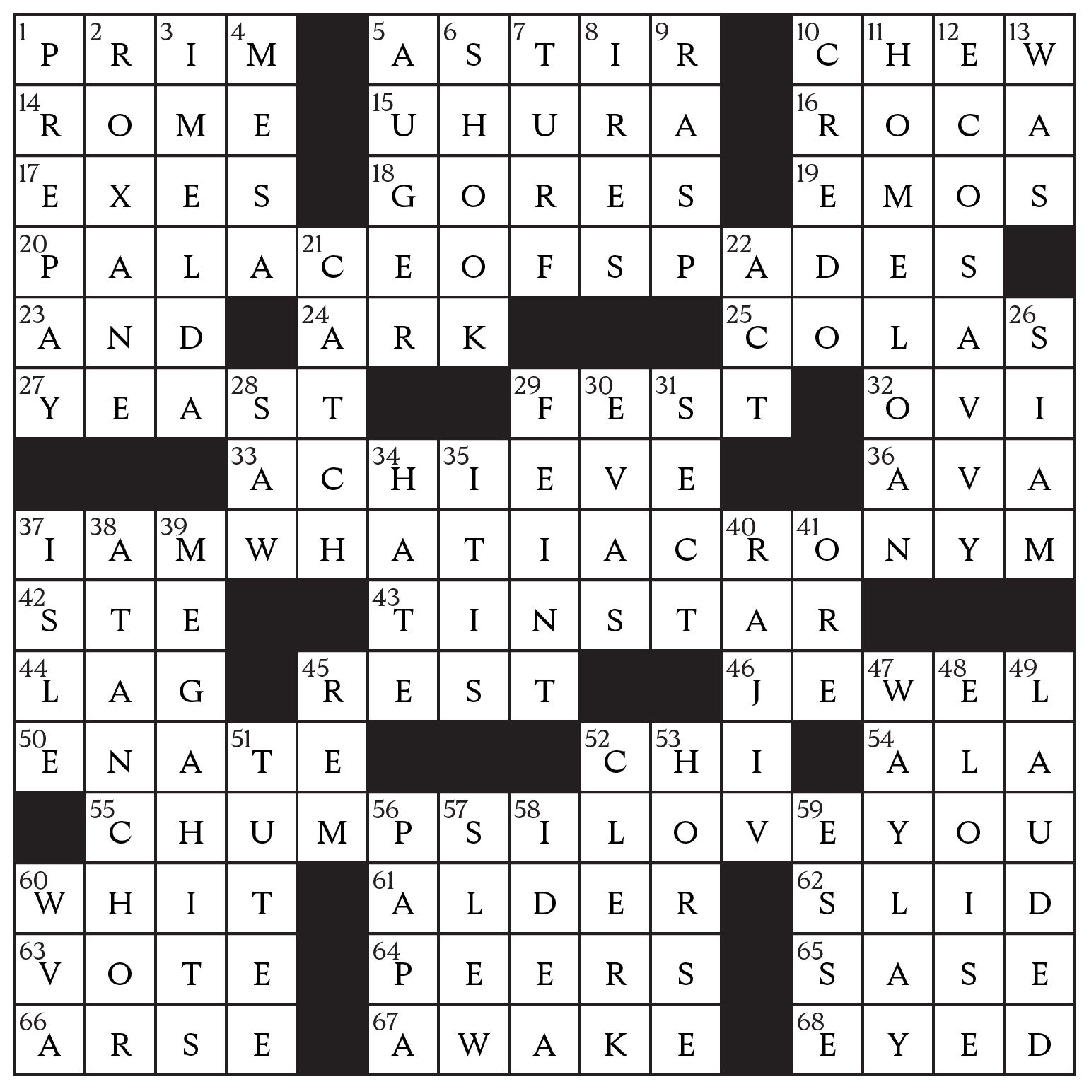 crossword solver io