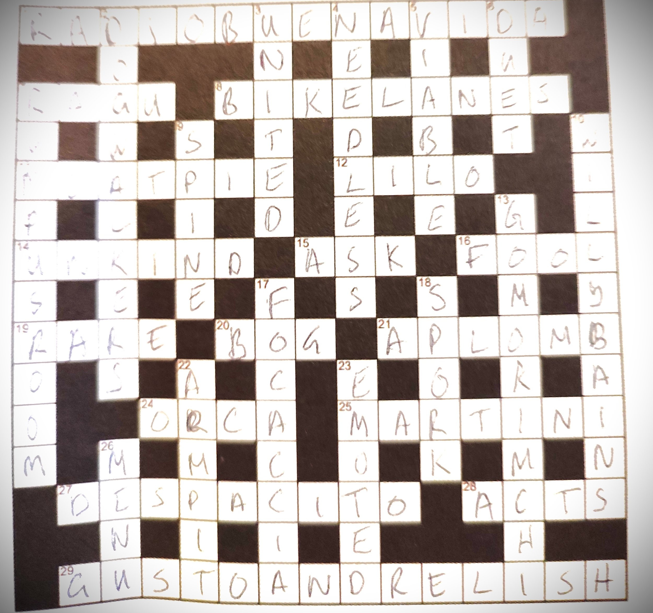 armpit crossword clue