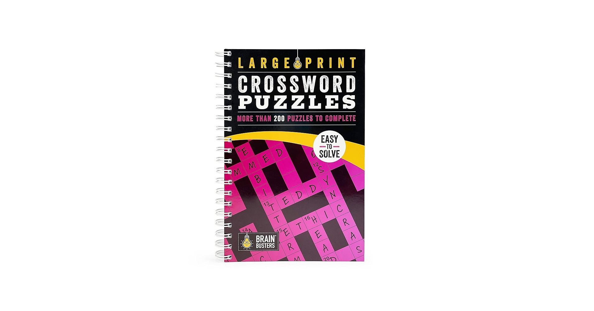 Large Print Crossword Puzzles Volume 2 200 Puzzles For Adults Includes Spiral Bound Lay Flat Design And Large To Extra Large Font For Easy Reading Brain Busters Parragon Parragon Books 9781646389179 Amazon Books