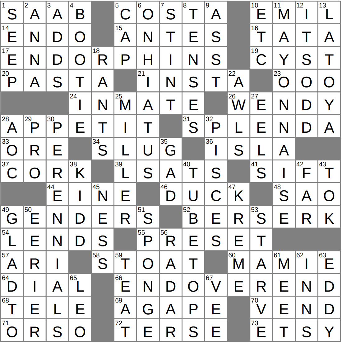 LAXCrossword Answers To The Los Angeles Times Crossword LAXCrossword Answers To The Los Angeles Times Crossword