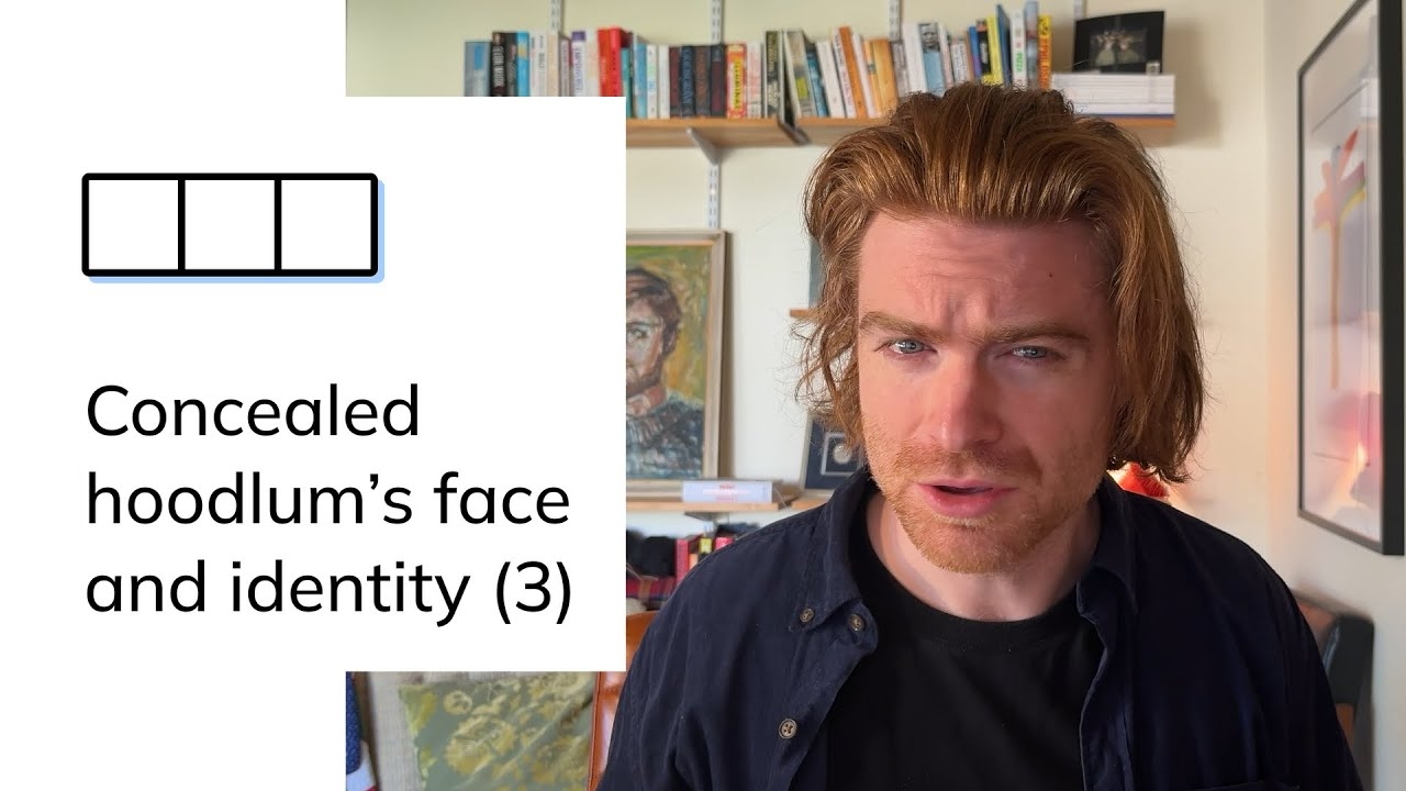 Minute Cryptic Clue 15 Concealed Hoodlum s Face And Identity 3 YouTube