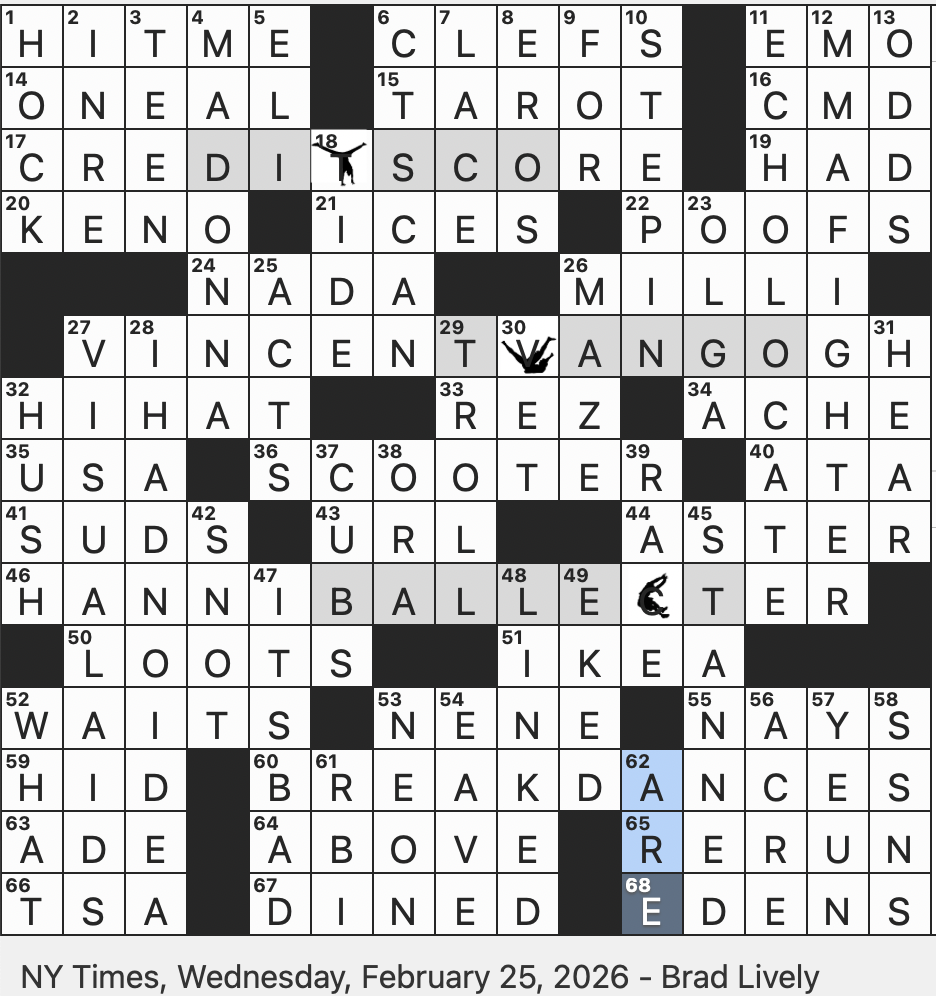 table manners nyt crossword