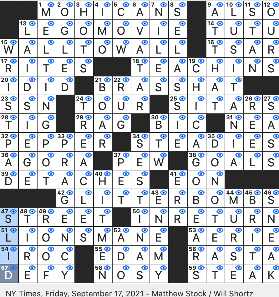 pan and others crossword