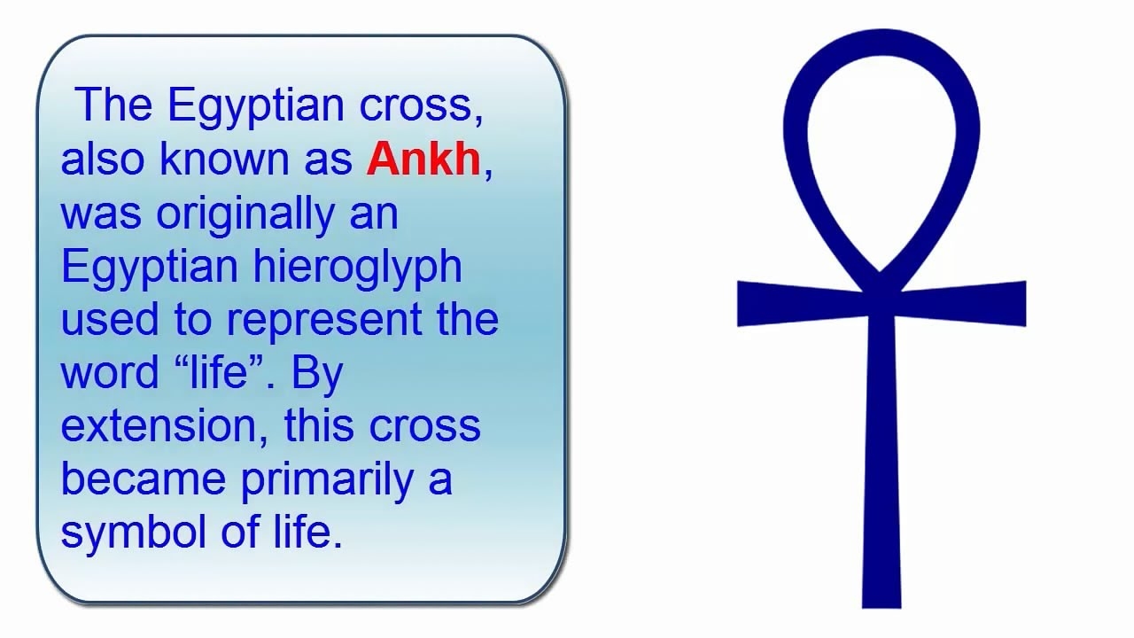 Sacred Cross In Ancient Egypt YouTube