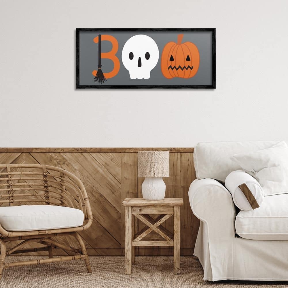 Stupell Industries Boo Halloween Fun Typography By Sazerelli Designs Black Framed Typography Giclee Art Print 13 In X 30 In Bt 497 fr 13x30 The Home Depot Stupell Industries Boo Halloween Fun Typography By Sazerelli Designs Black Framed Typography Giclee Art Print 13 In X 30 In Bt 497 fr 13x30 The Home Depot