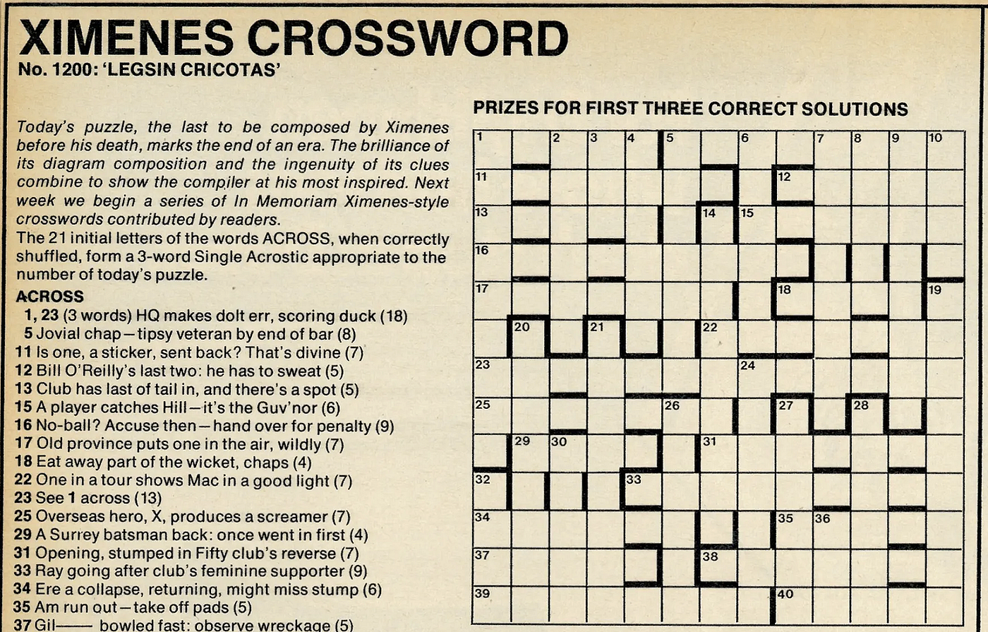 The Surprising History Of Crossword Puzzles By Jack Shepherd Human Parts The Surprising History Of Crossword Puzzles By Jack Shepherd Human Parts