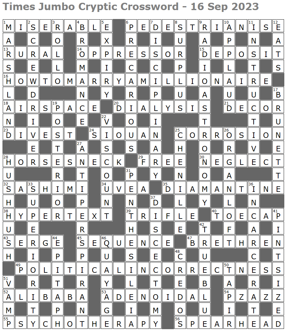 impudence crossword clue