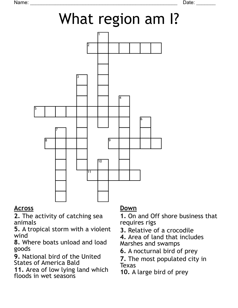 crossword clue for sea eagle